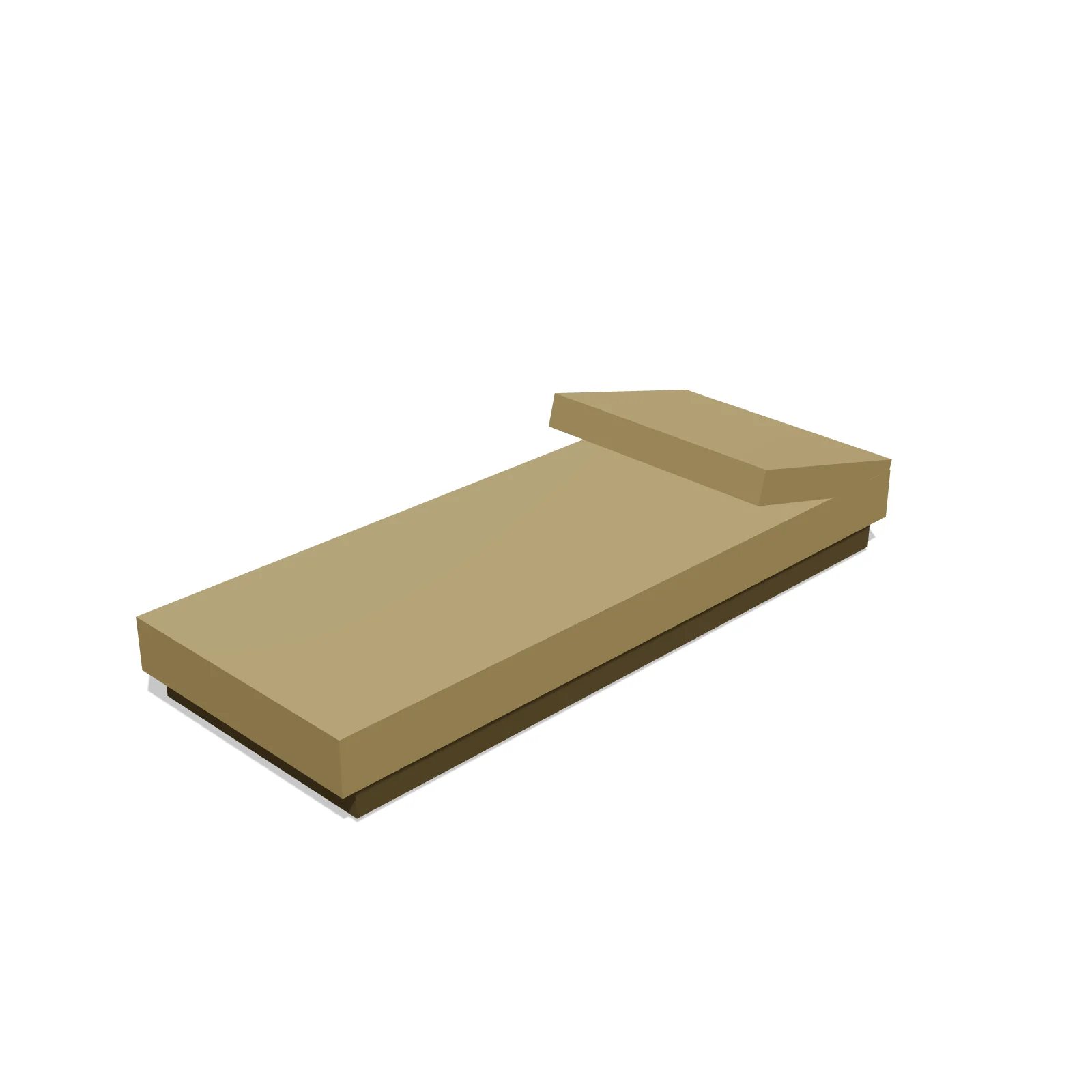 Patio Lounger — 3D preview