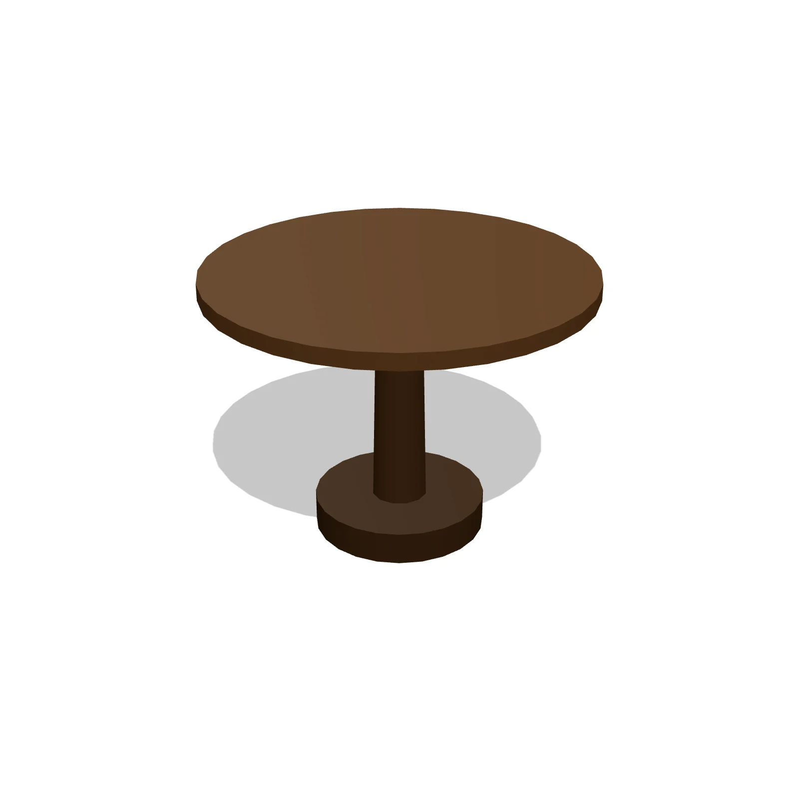 Patio Table (Round) — 3D preview