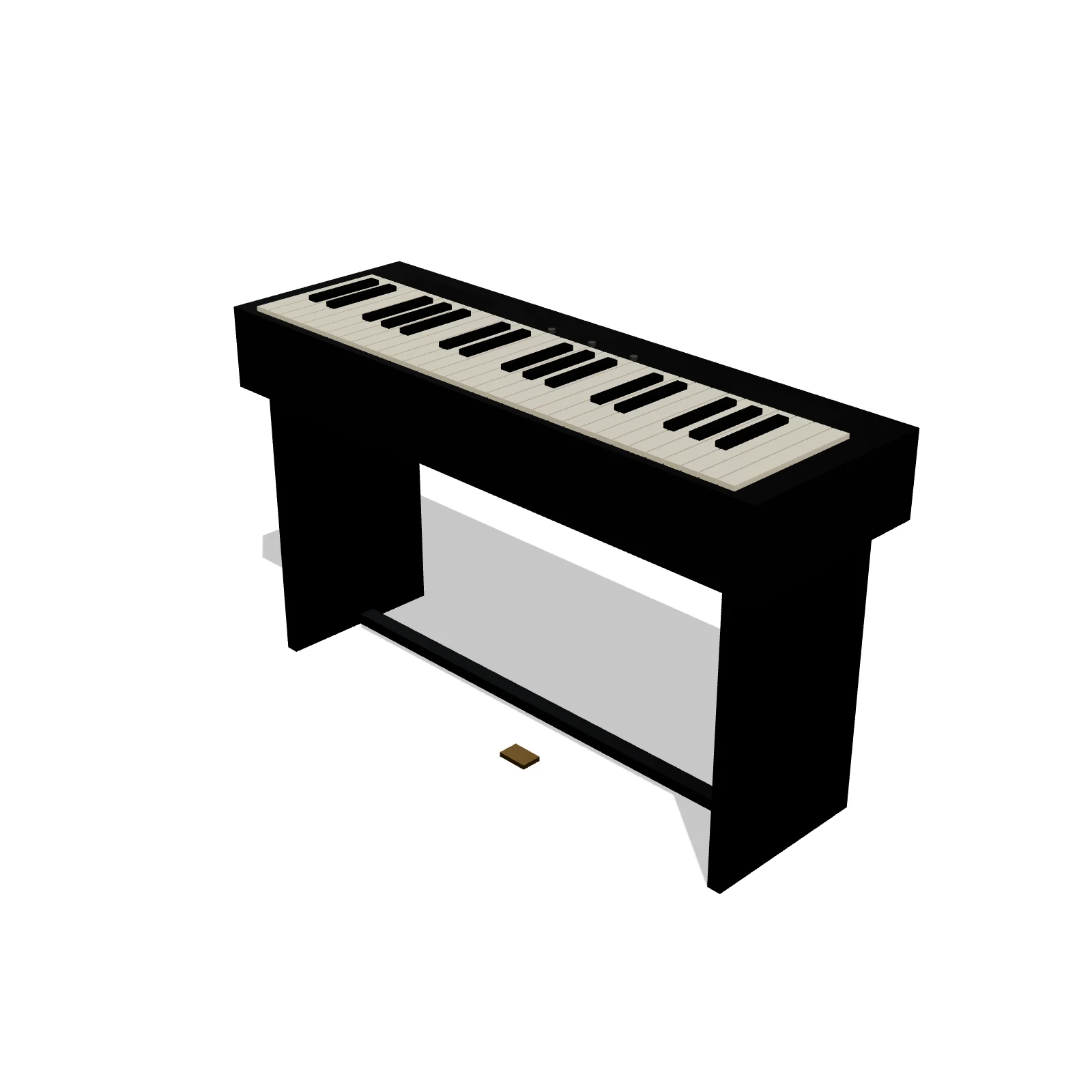 Digital Piano — 3D preview
