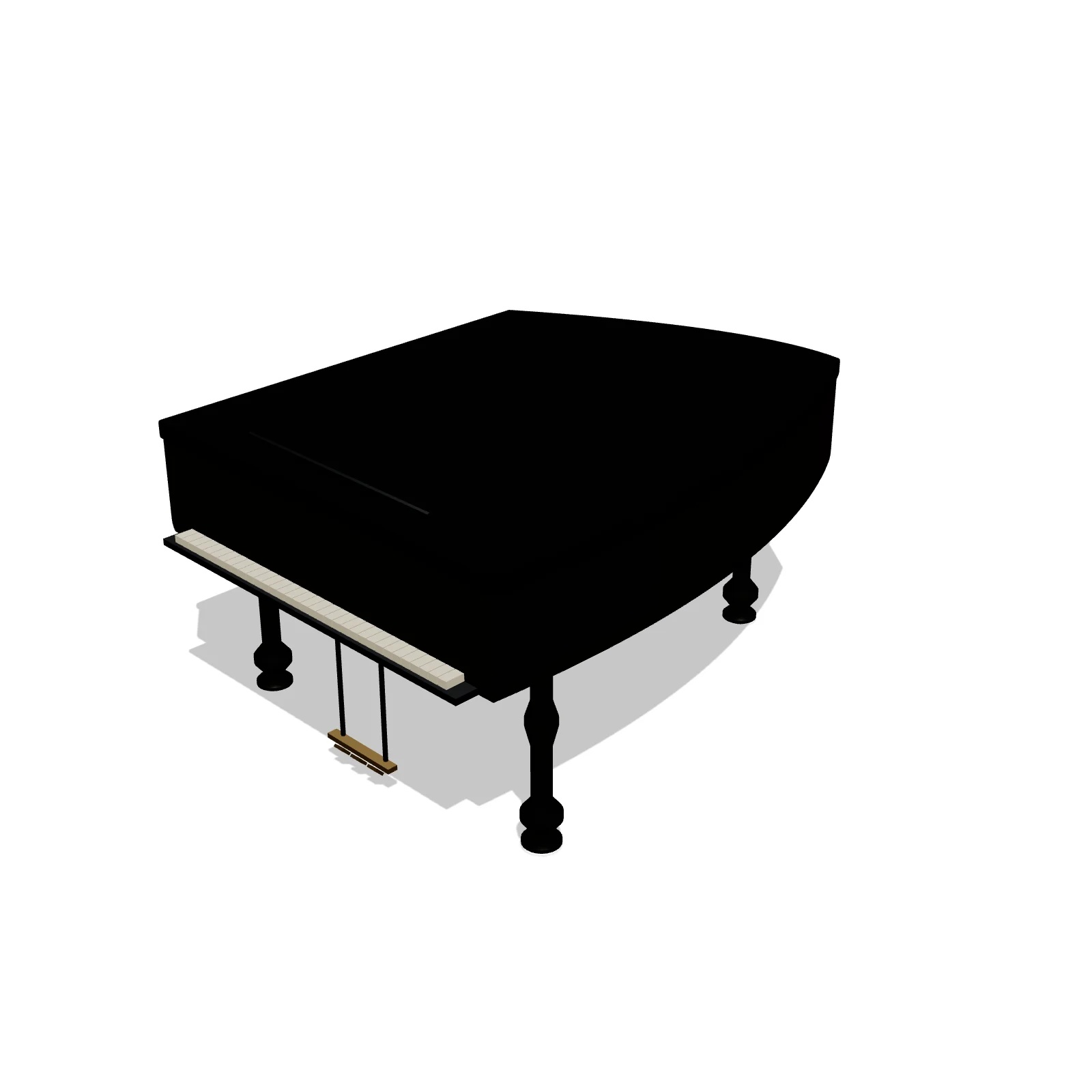 Grand Piano — 3D preview