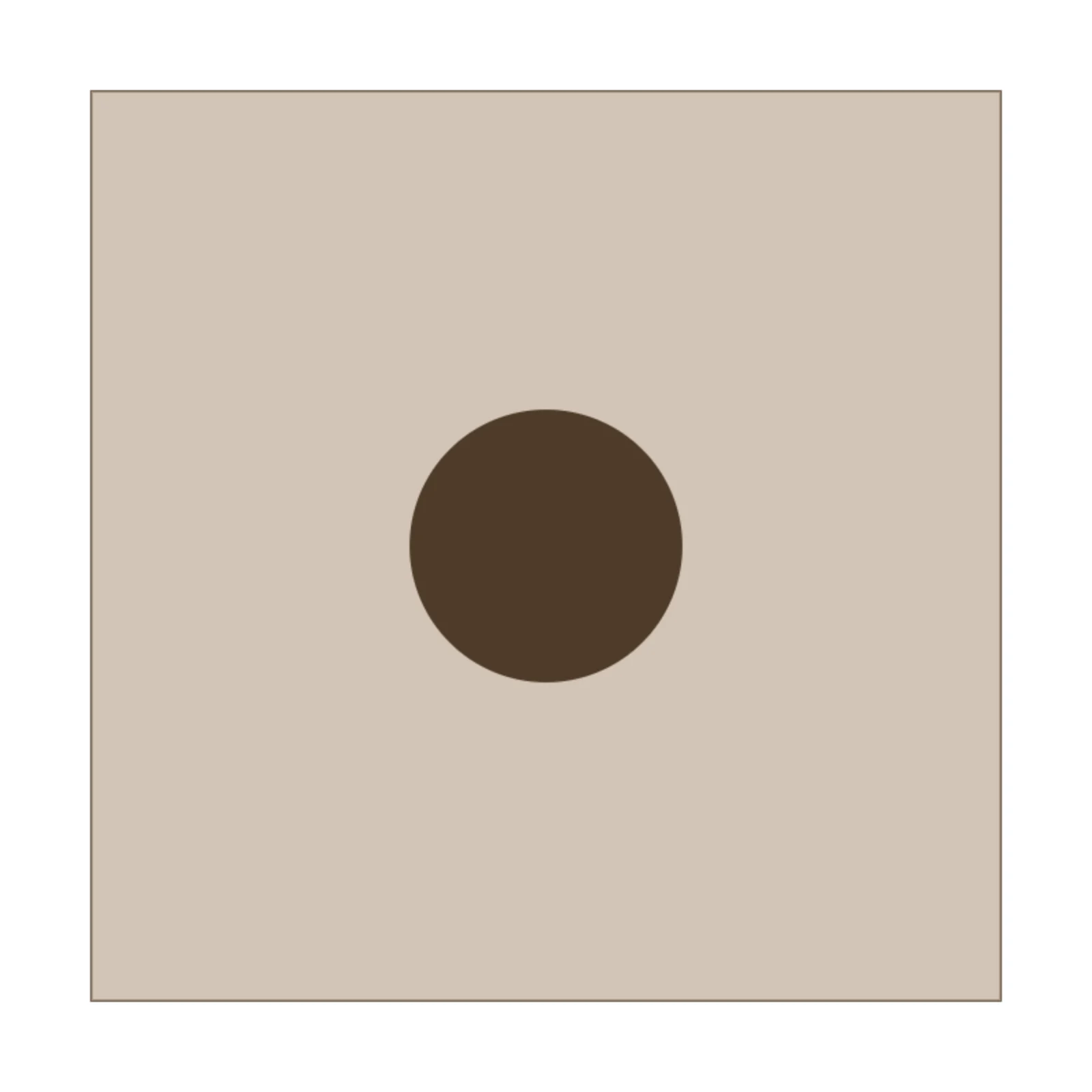 Standalone Planter — 2D floor-plan symbol