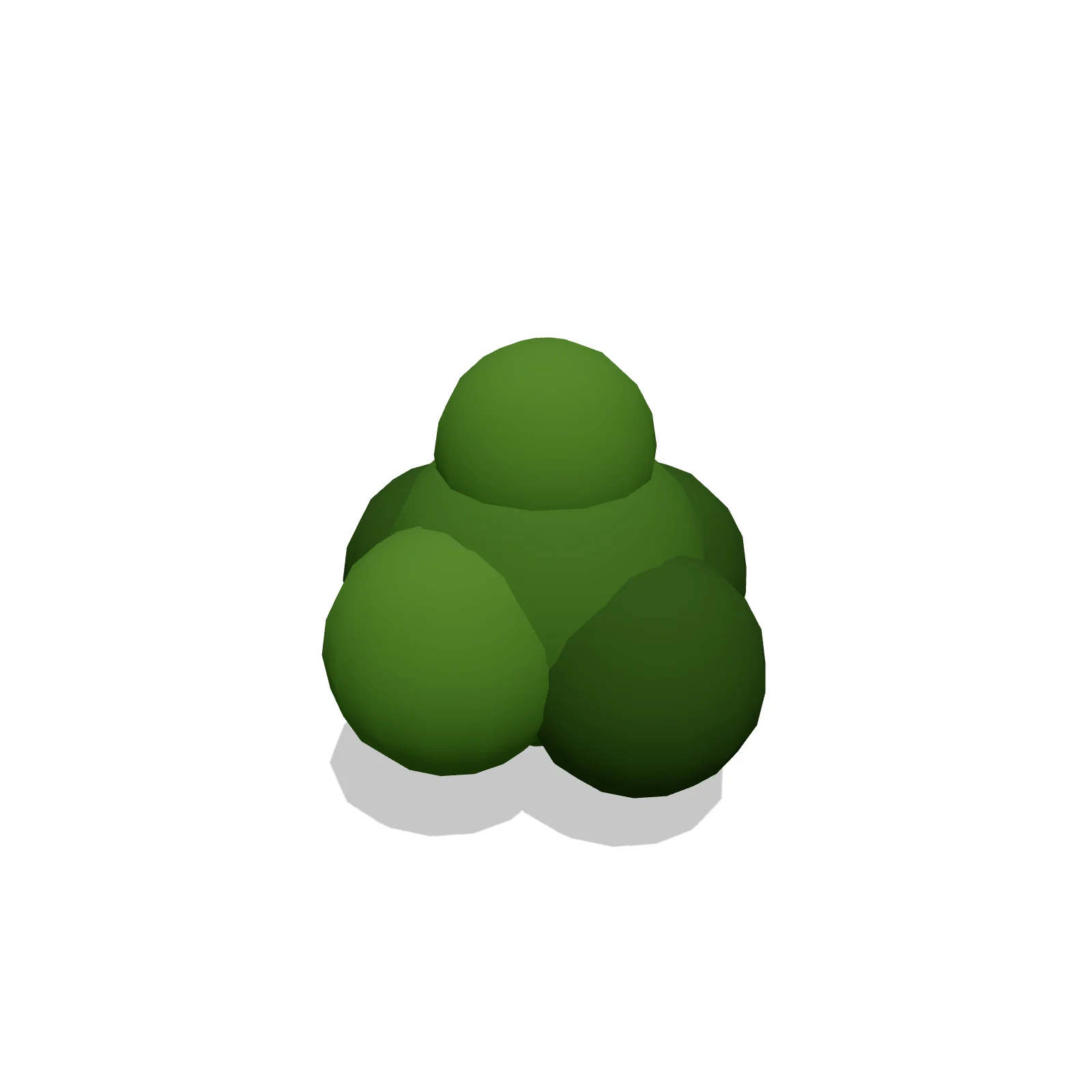 Medium Bush — 3D preview