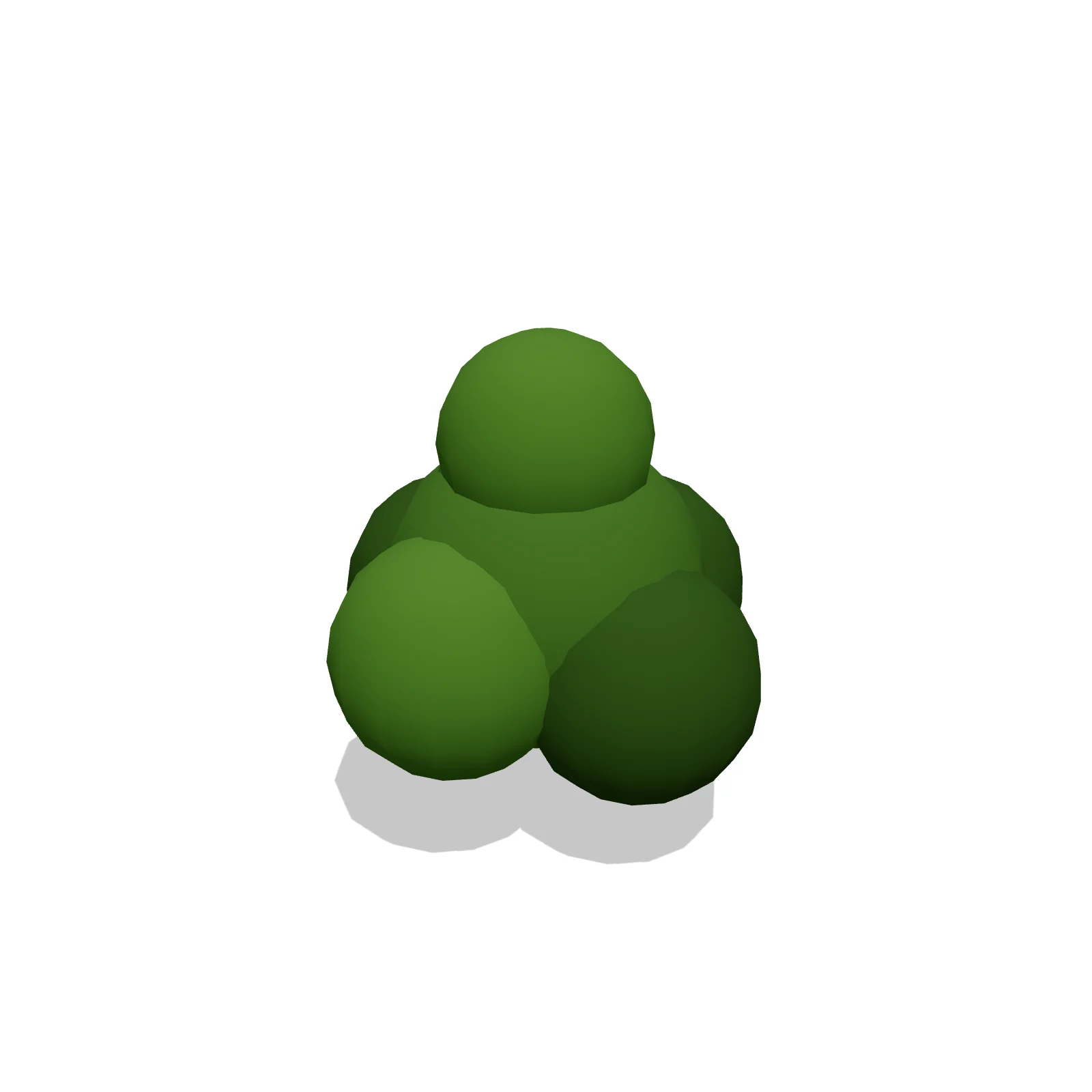 Small Bush — 3D preview