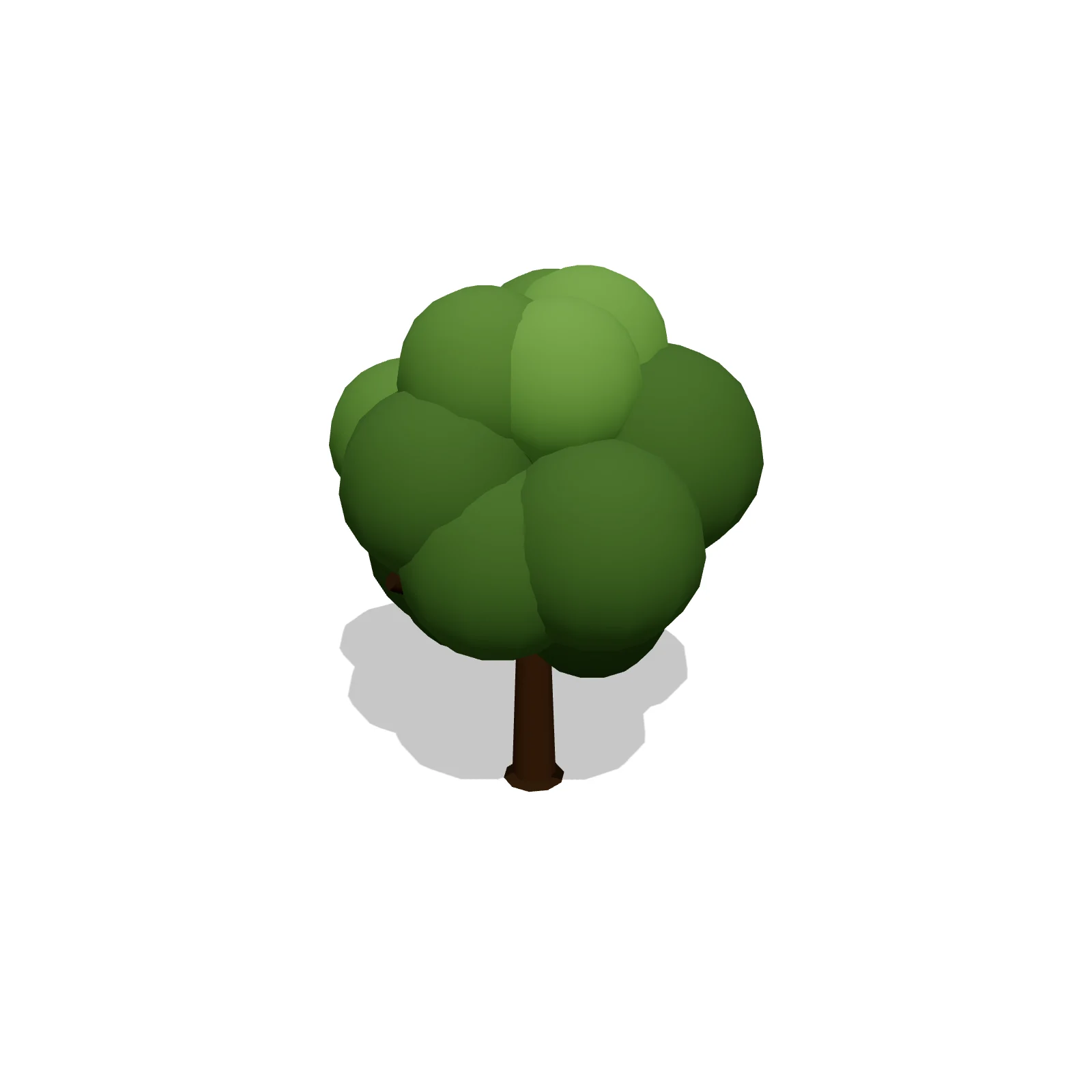 Small Ornamental Tree — 3D preview