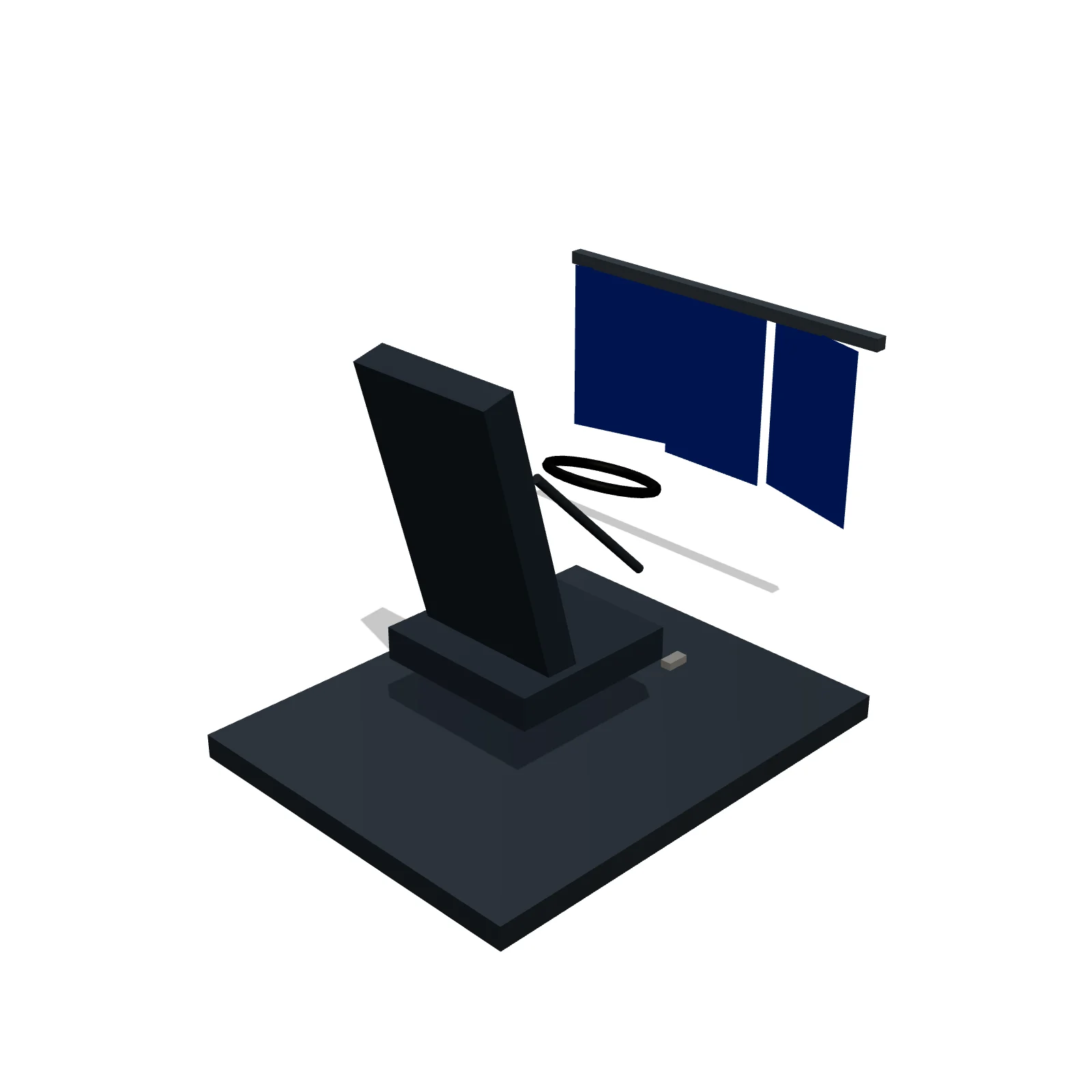 Driving Simulator — 3D preview