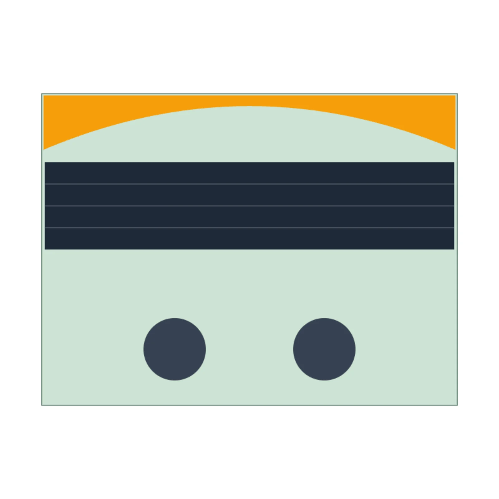 Jukebox — 2D floor-plan symbol