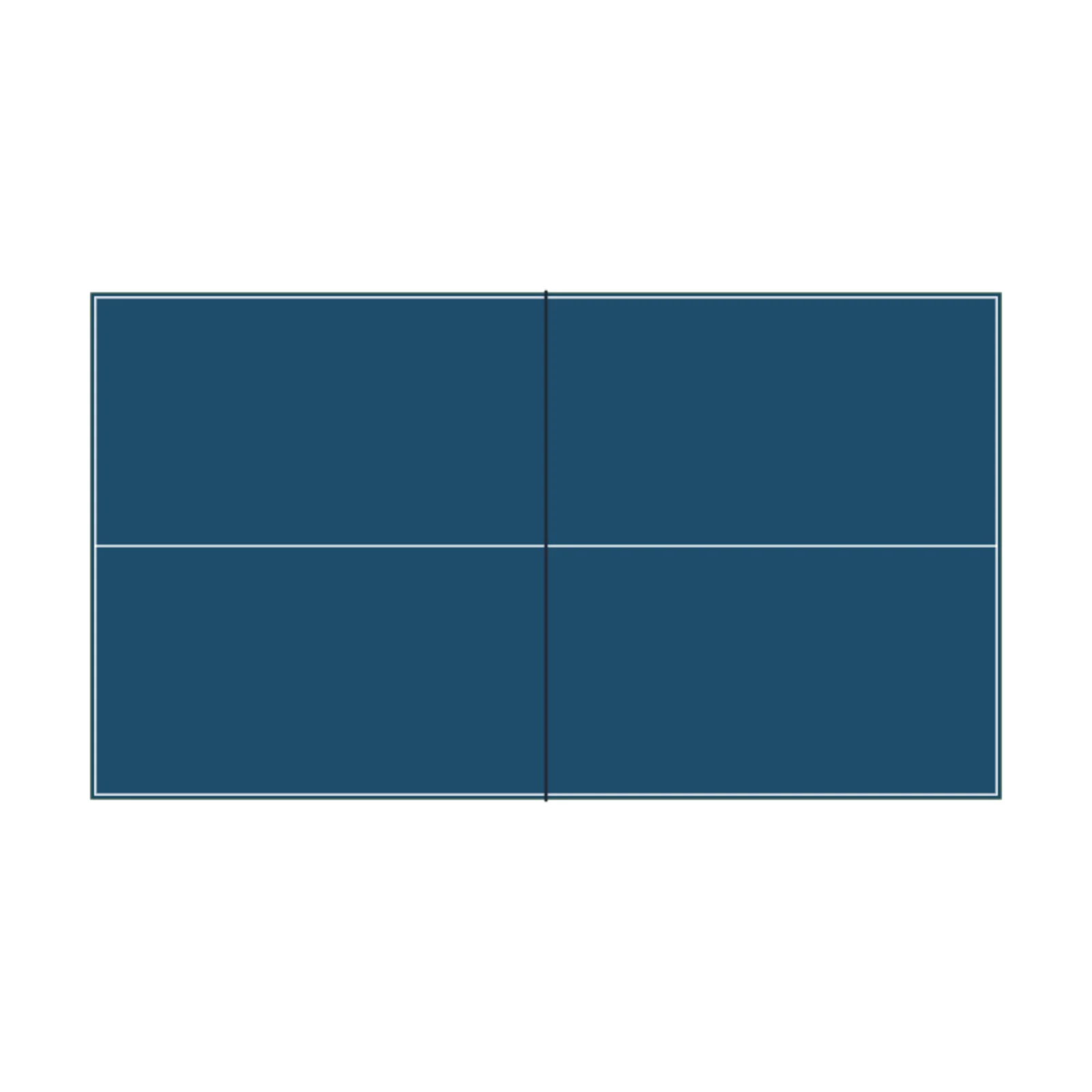 Ping Pong Table — 2D floor-plan symbol
