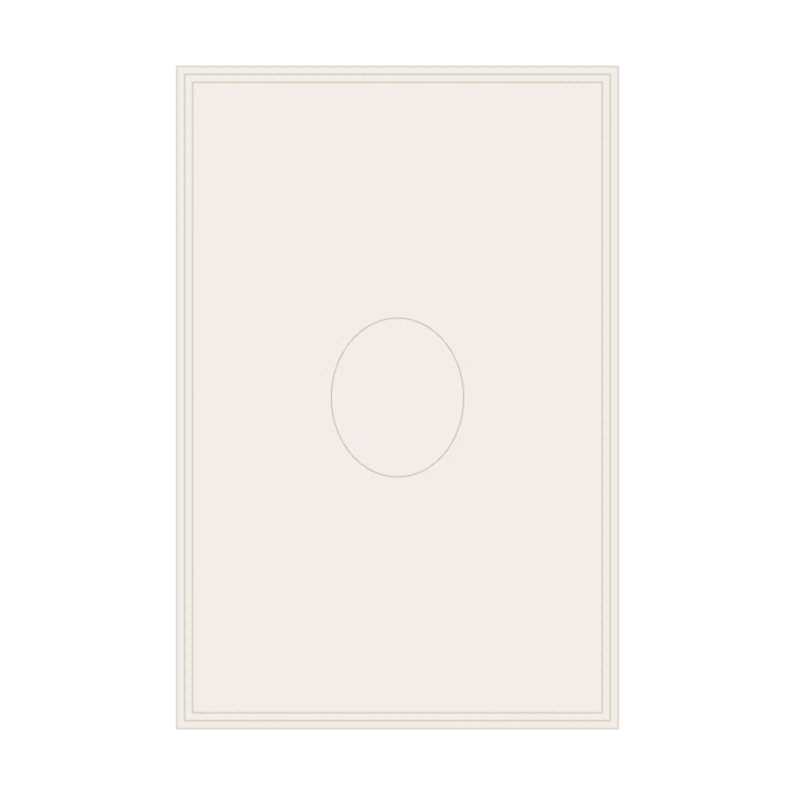Bedroom Rug 6x9 — 2D floor-plan symbol