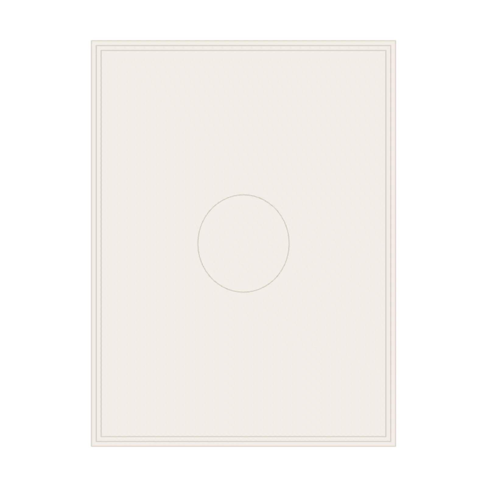 Dining Rug 9x12 — 2D floor-plan symbol