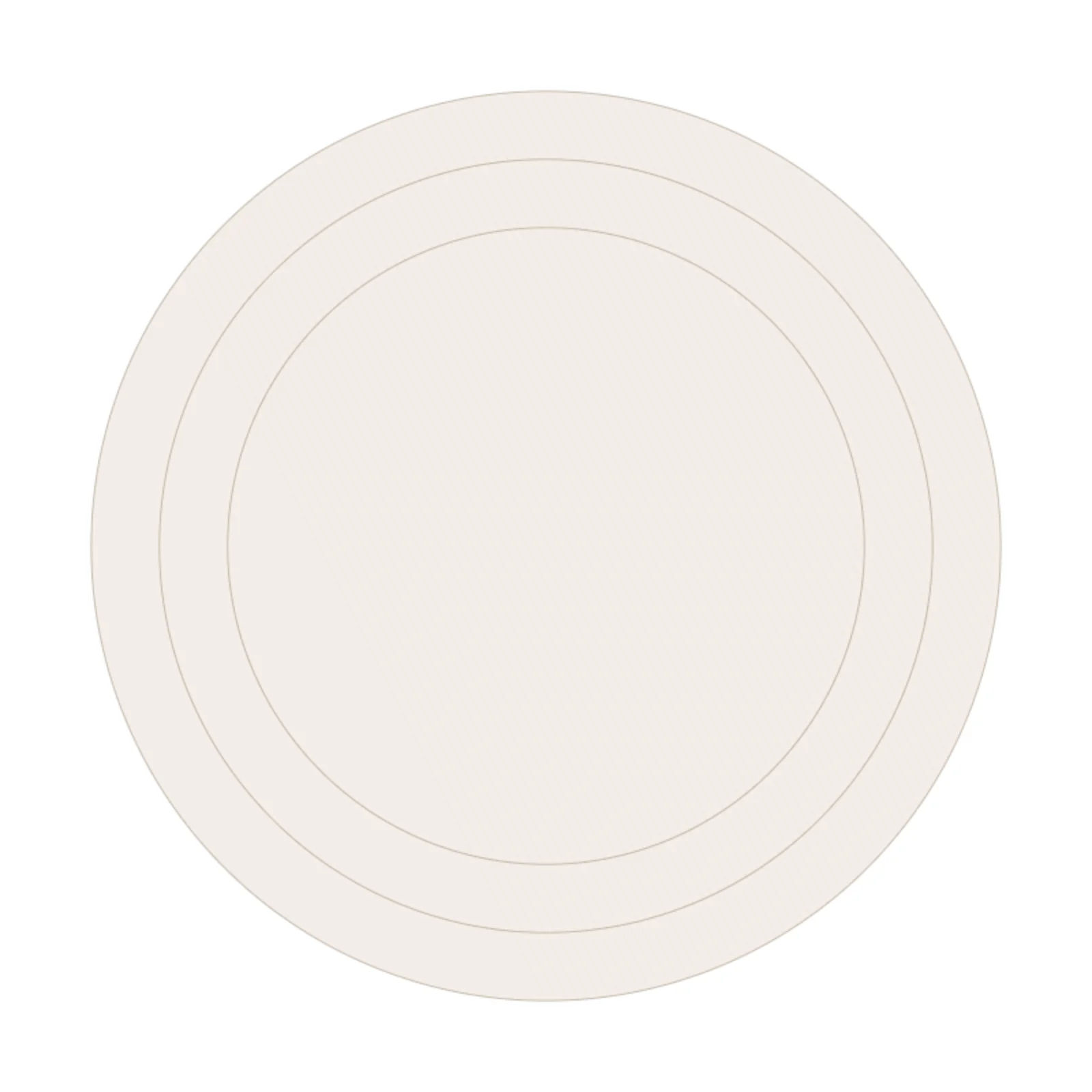Round Dining Rug 6ft — 2D floor-plan symbol