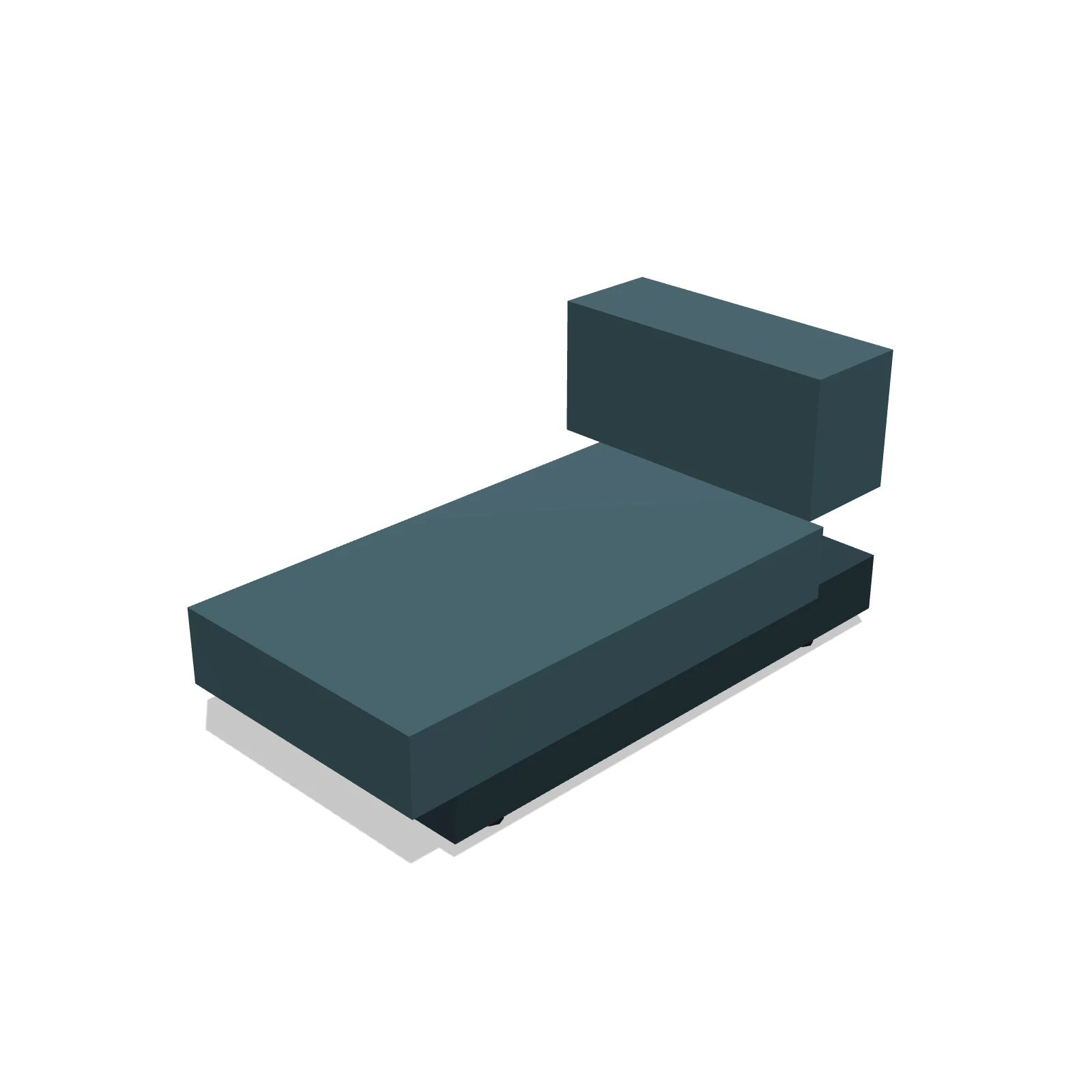 Chaise Right — 3D preview