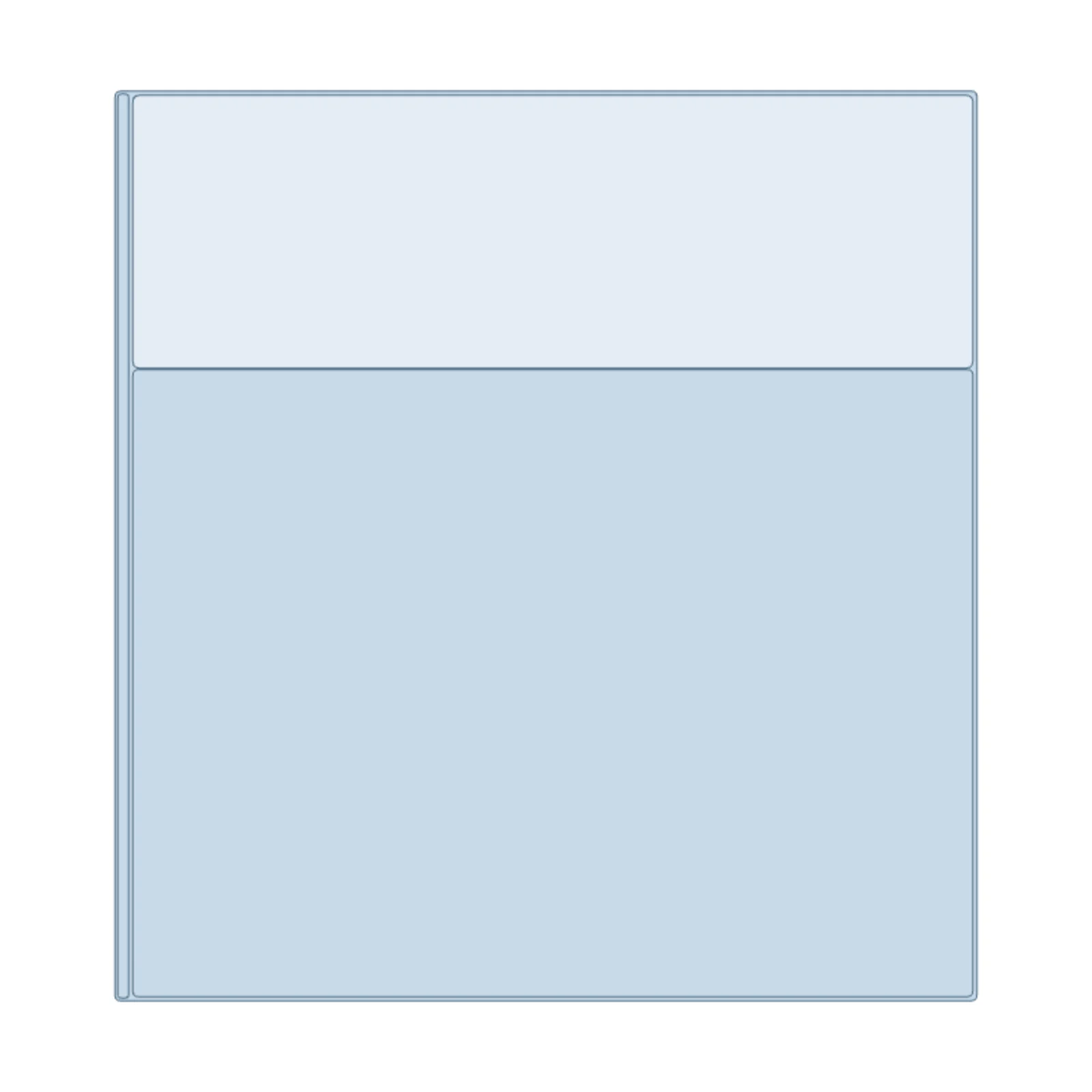 Left Arm Section — 2D floor-plan symbol