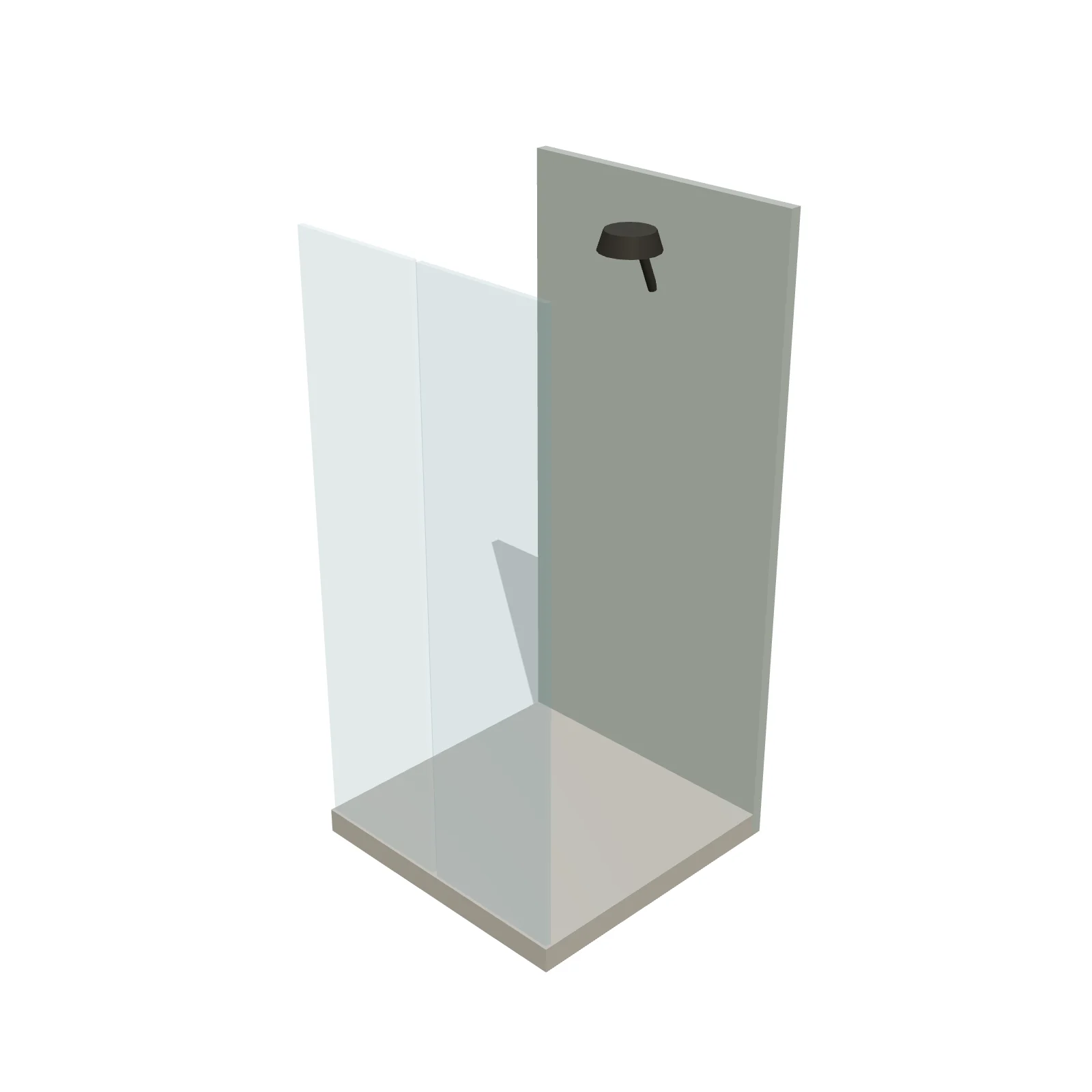 Neo-Angle Shower — 3D preview
