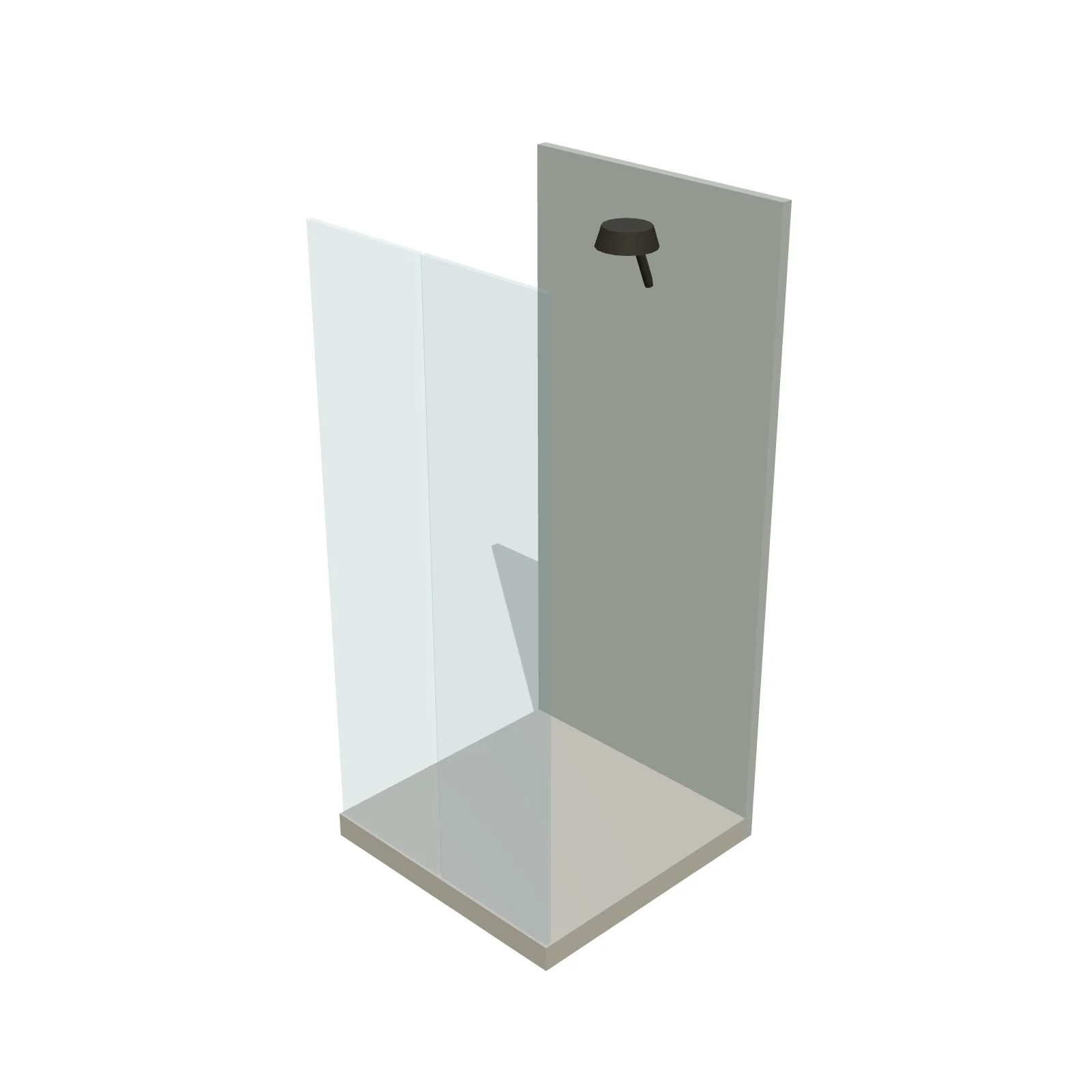 Shower Stall 36" — 3D preview