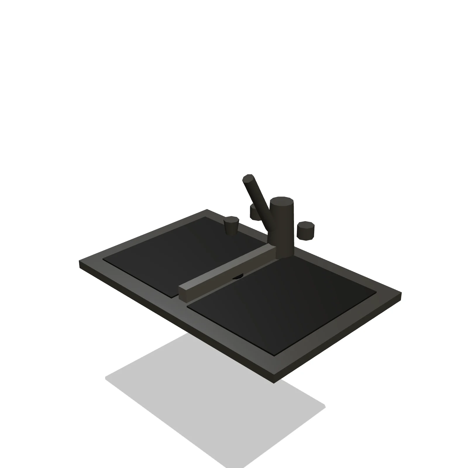 Double Bowl 33" — 3D preview