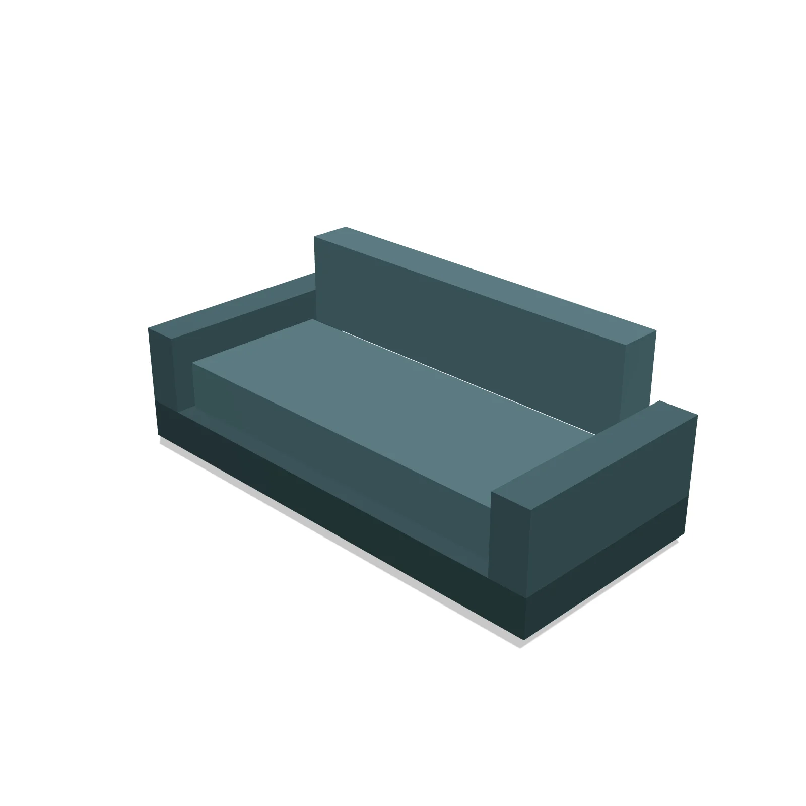 3-Seater Sofa — 3D preview