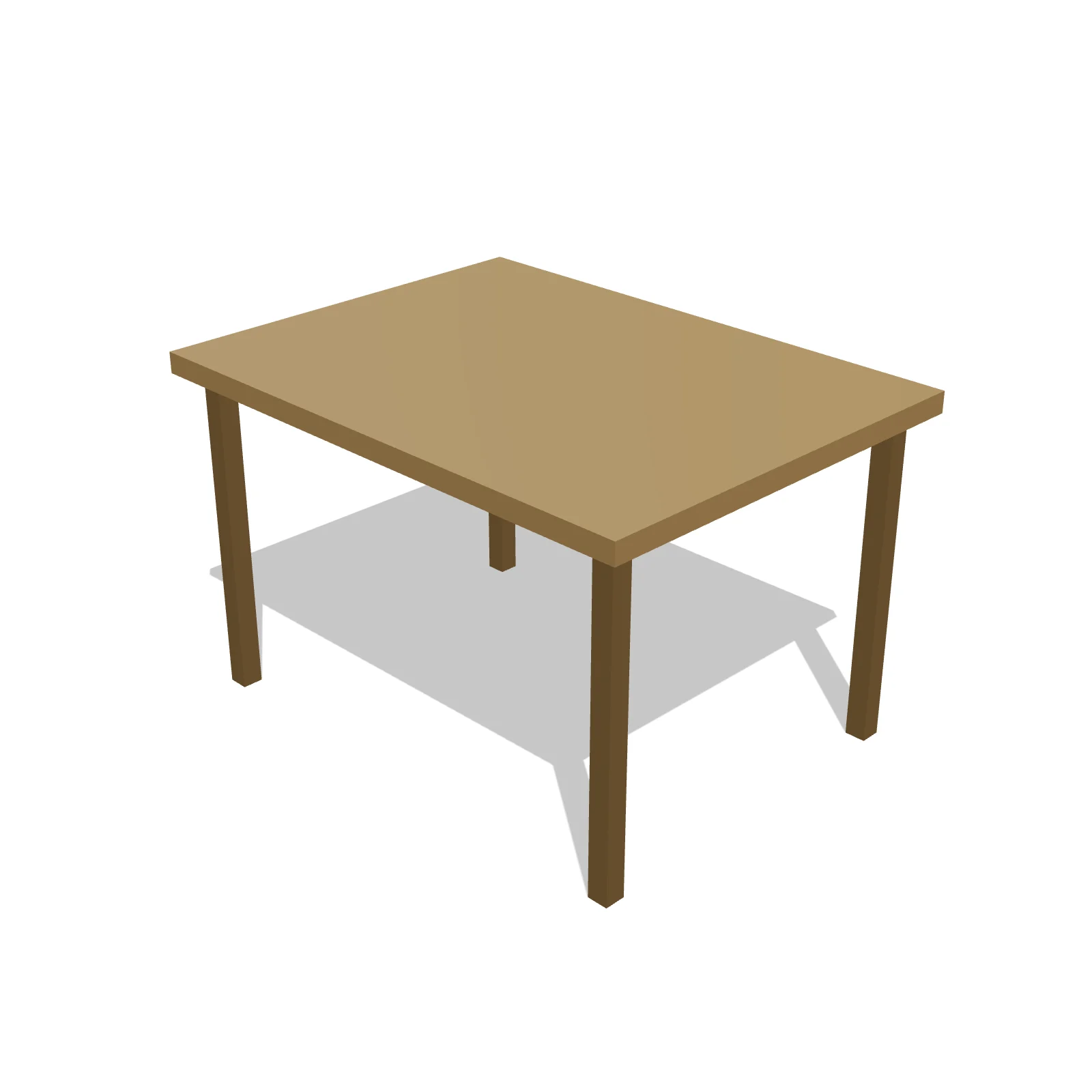 Small Meeting Table — 3D preview