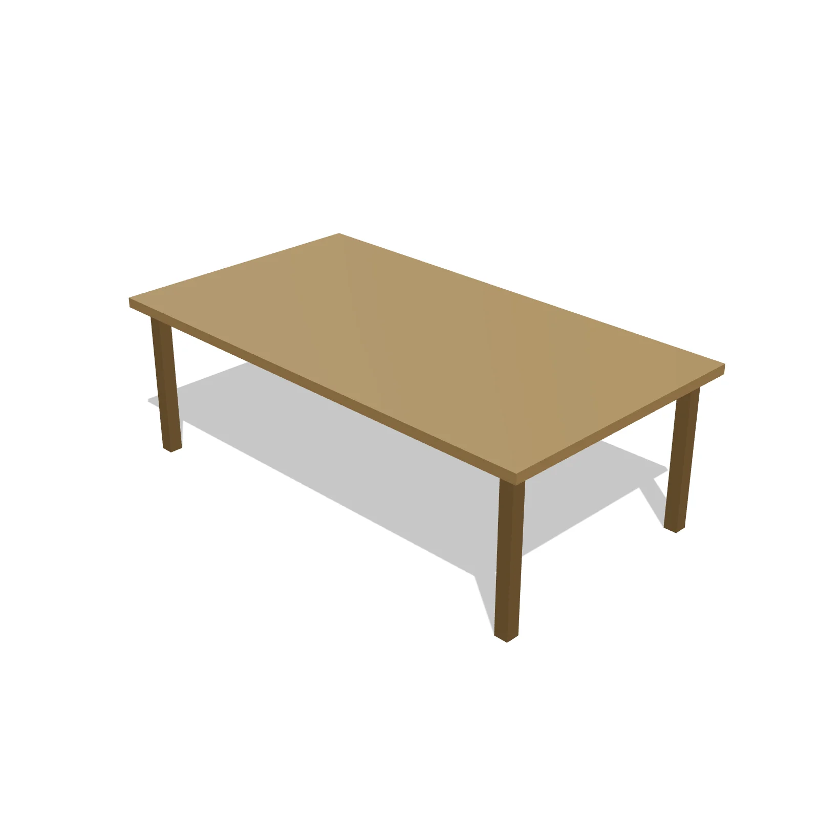 Large Coffee Table — 3D preview