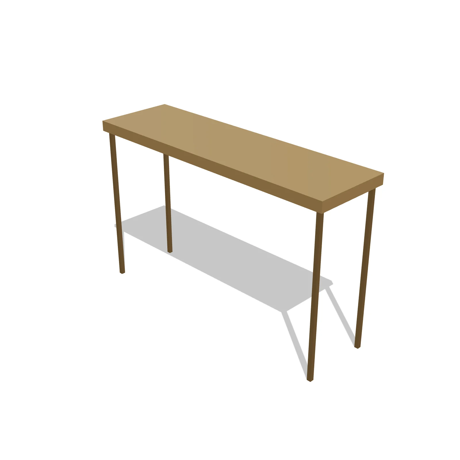 Console Table — 3D preview