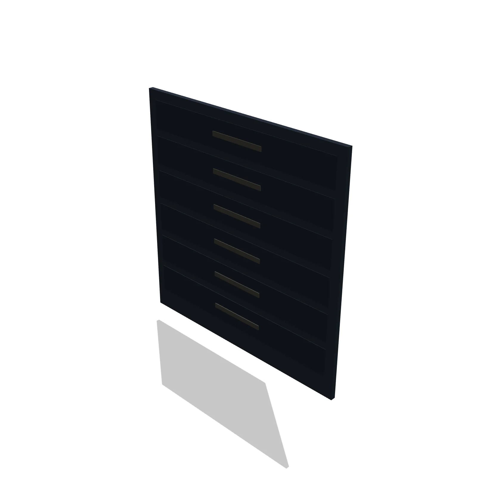 Slat Wall Panel — 3D preview