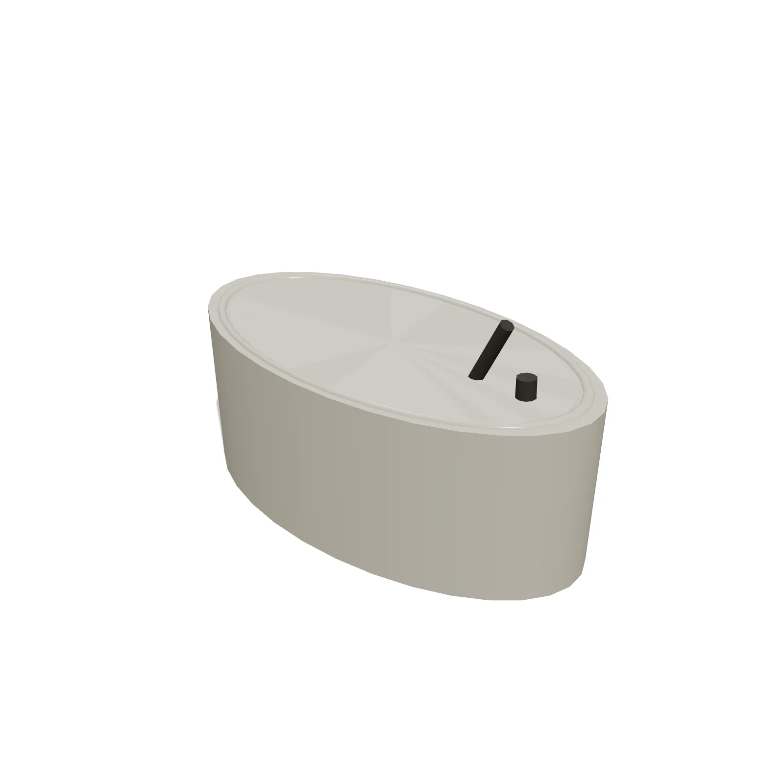 Freestanding Tub 60" — 3D preview