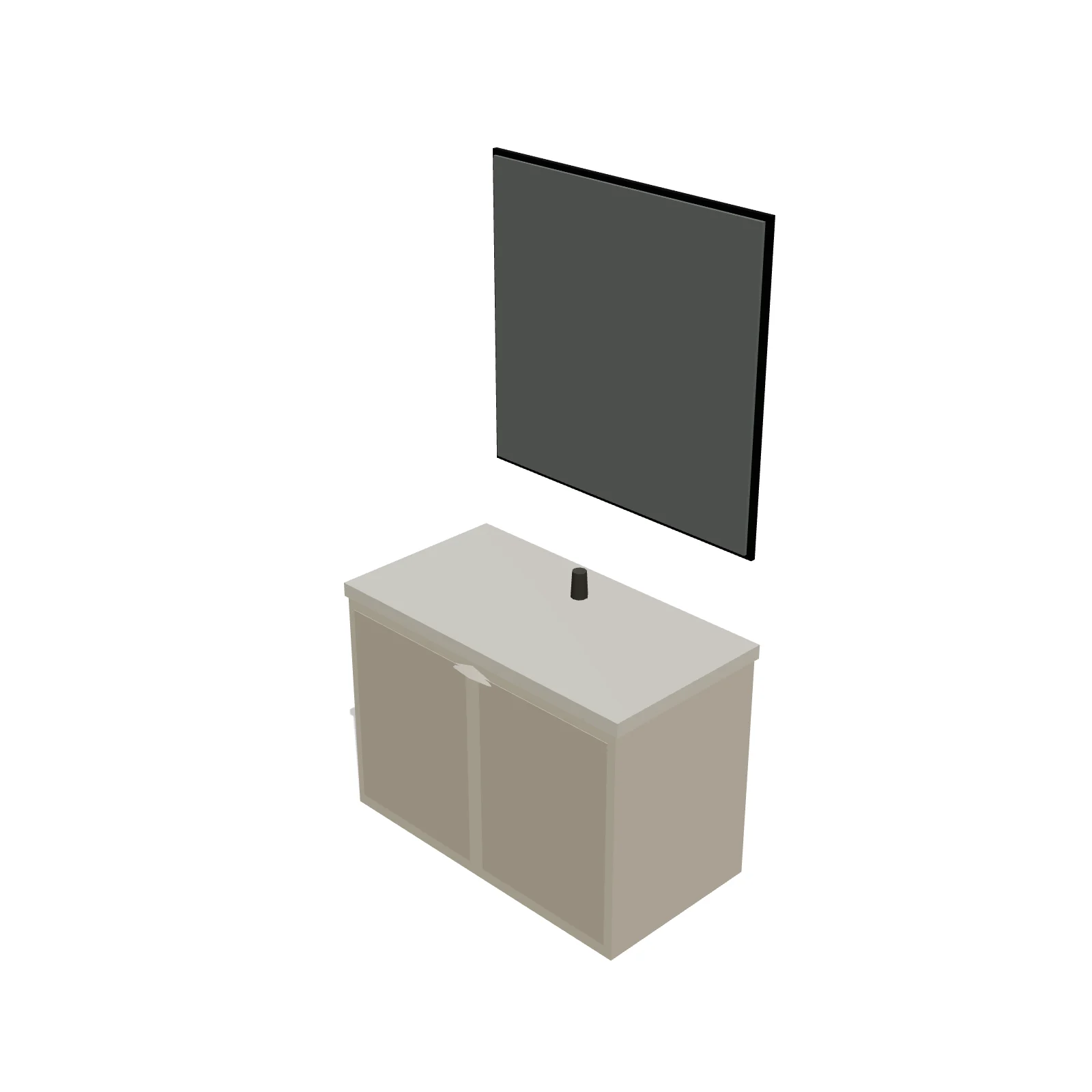 Vanity 42" — 3D preview