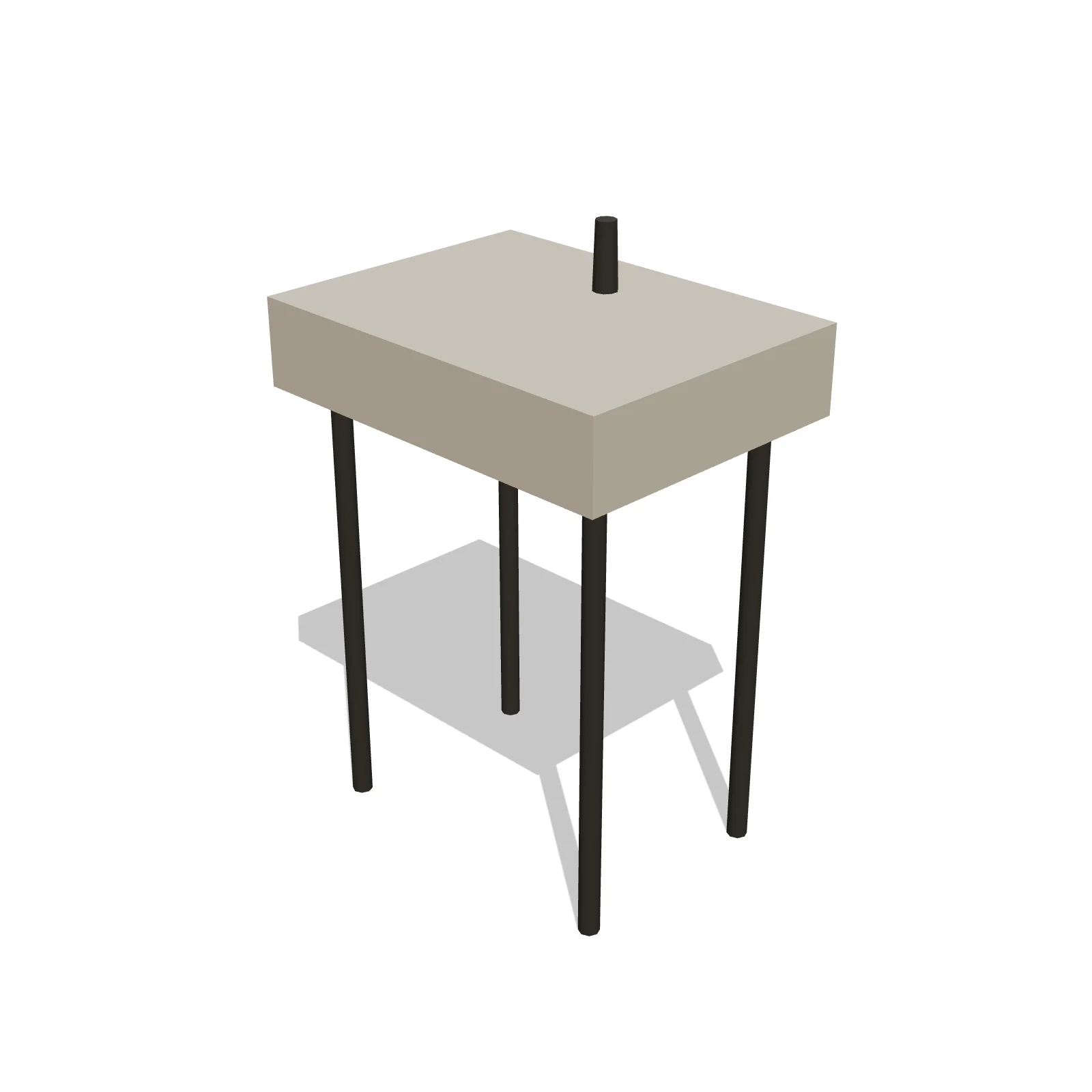 Console Sink — 3D preview