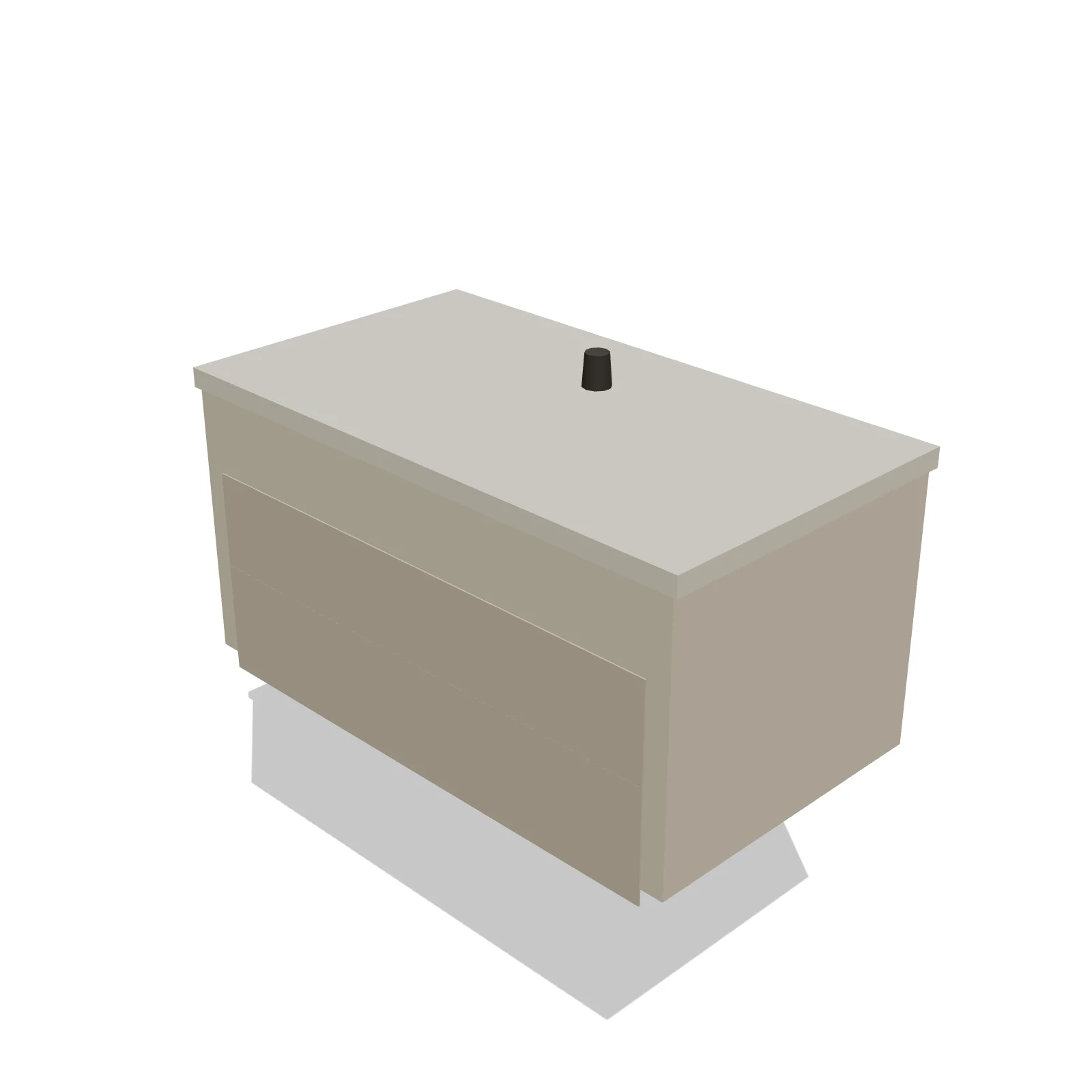 Floating Vanity 36" — 3D preview