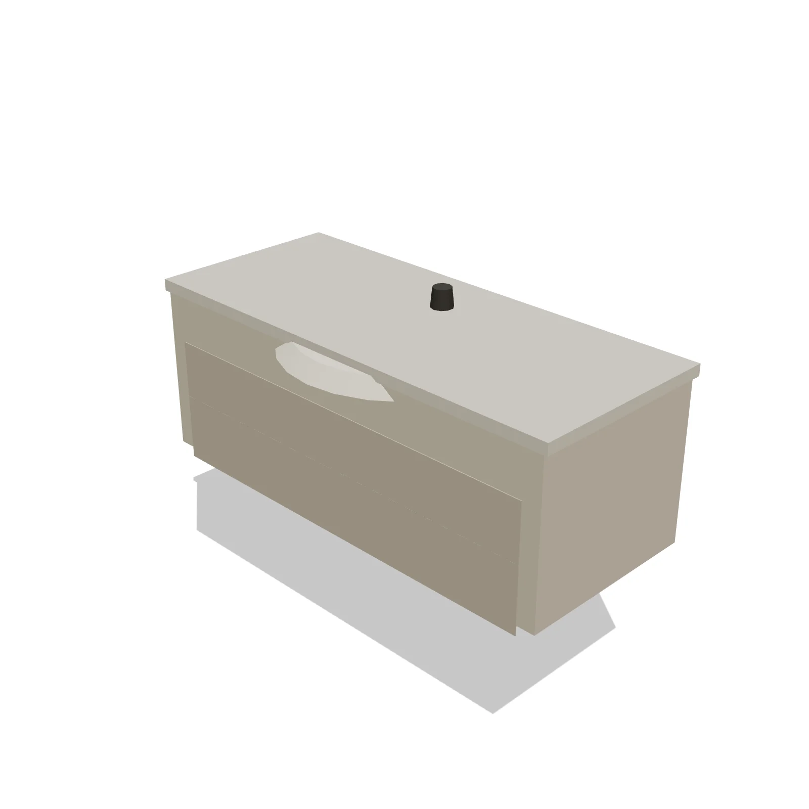 Floating Vanity 48" — 3D preview